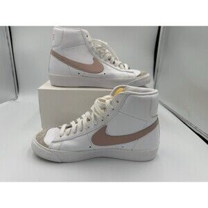 Women's Nike Blazer Mid '77 White/Pink Casual Shoes, Size 7.5, CZ1055-118